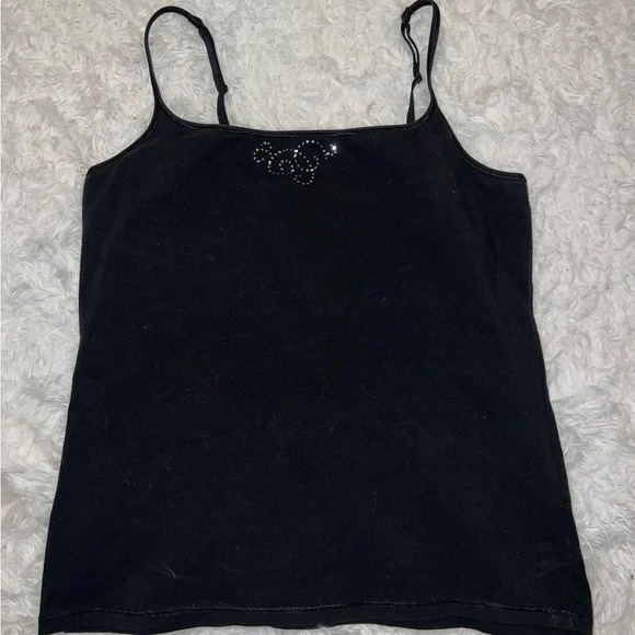 Victoria Secret Tank Top Size Large / Medium Rhinestone Tank - Picture 1 of 2